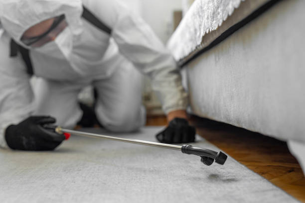 Professional Termite Control technician working in Coosada, AL